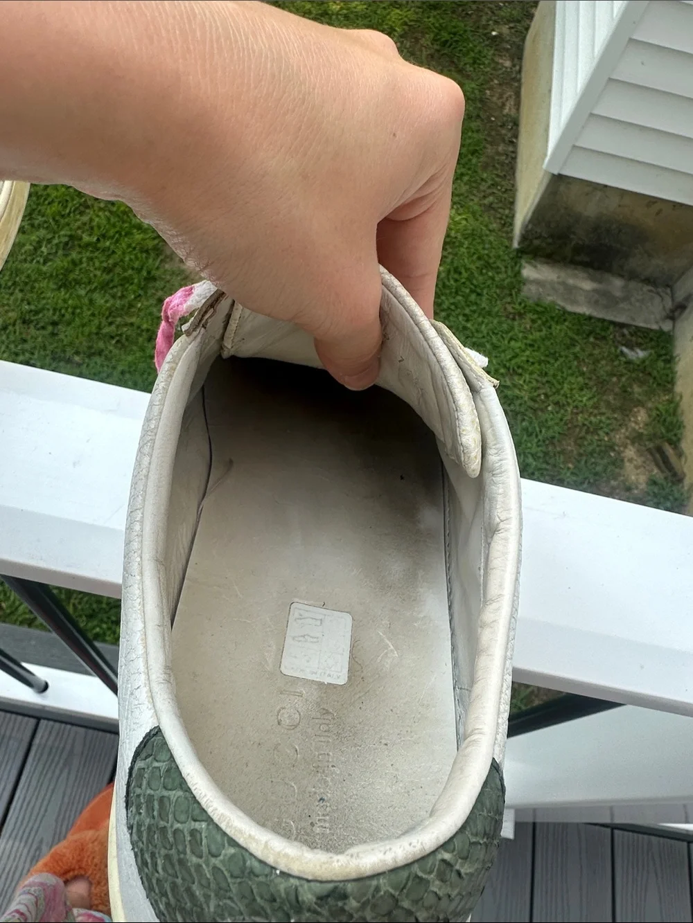 Gucci Men's Gucci Ace Leather Sneakers